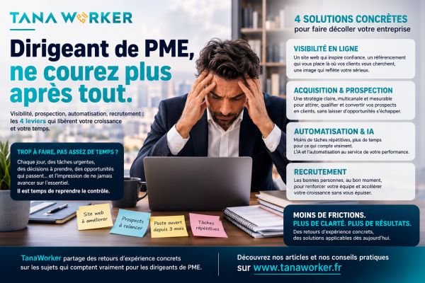 Diriger une PME en 2026 : les sujets qui pèsent vraiment sur votre croissance