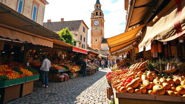 Meilleur guide des marchés alimentaires à Mâcon et ses alentours